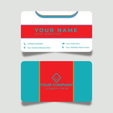 Çiçek kartvizit tasarımı