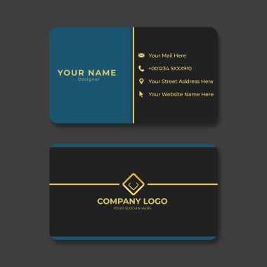 vector luxury royal visiting card clipart