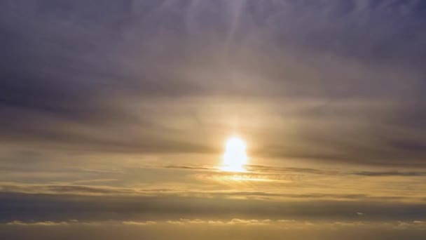 Celestial Symphony Time Lapse Setting Sun Painting Horizon Unveiled Mesmerizing — 비디오