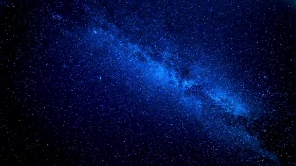 Celestial Dance Time Lapse Milky Way Dalam Bahasa Inggris Hood — Stok Video