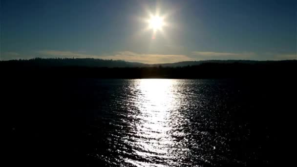Majestic Columbia River Washington Eua Time Lapse Beauty — Vídeo de Stock