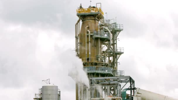 Video Van Industriële Rookgasemissies — Stockvideo