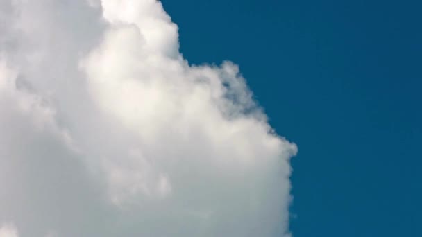 Видео Облаков Кумула Вертикальным Развитием — стоковое видео