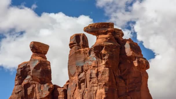 Video Magia Palacio Justicia Parque Nacional Canyonlands Utah — Vídeos de Stock
