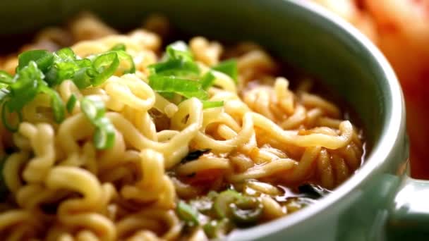 Videoclip Delicious Ramen Noodles — Videoclip de stoc