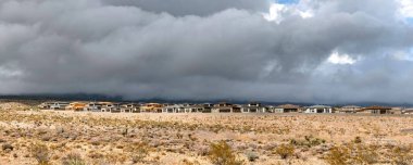 4K Görüntü: Las Vegas 'ın batısındaki Summerlin' de Yeni Konut Geliştirme