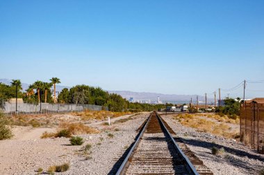 Henderson 'dan Las Vegas Vadisi 4K Hava Manzarası