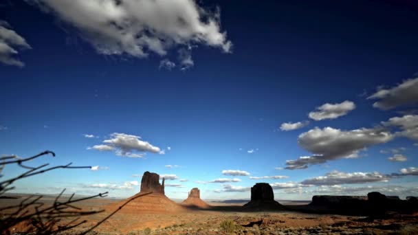 Timeless Beauty Monument Valley Timelapse Video — Stock Video