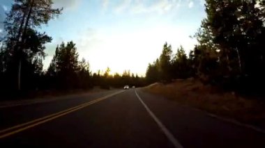 Scenic Drive: Wyoming 'in Grand Teton Ulusal Parkı 4K Video Parkı