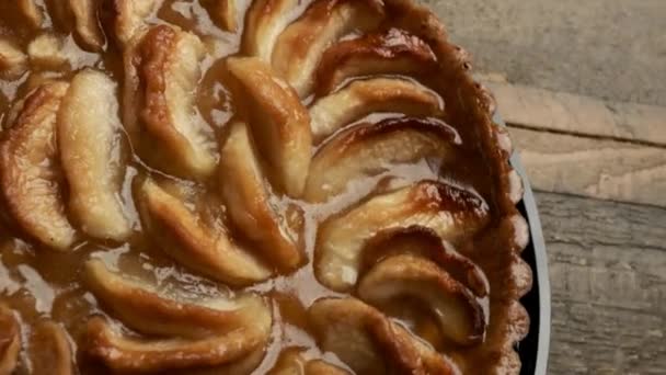 Gourmet Delight Décryptages Tarte Aux Pommes Bio Française Vidéo — Video