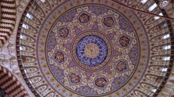 Elegant Domed Splendor Мечеть Селіміє Едірне Туреччина Ісламська Архітектура Століття — стокове відео
