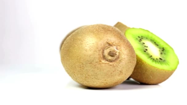 Délice Juteux Gros Plan Sur Les Fruits Frais Kiwi — Video