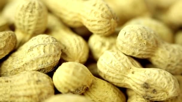 Nutty Delight Nahaufnahme Video Von Erdnüssen — Stockvideo