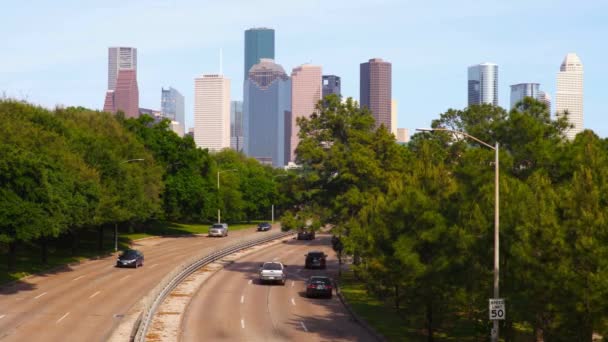 Teksas Popüler Kenti Abd Nin Dördüncü Popüler Kenti Nin Nefes — Stok video