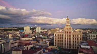 Capitolio Panorama: 4K Ultra HD 'de Küba' nın Panoramik Hava Aracı Görüntüsü