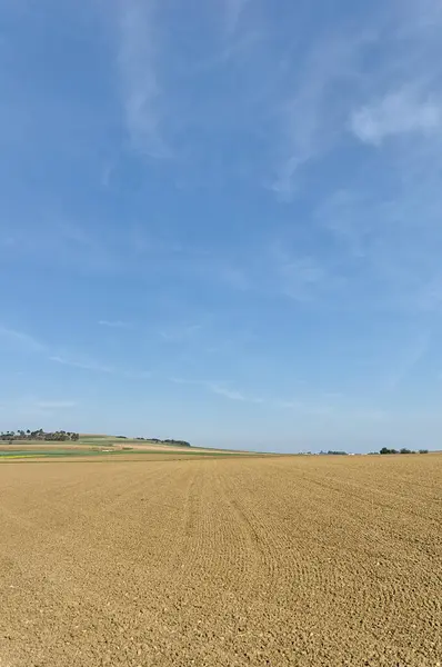 Sonbaharda Güney Almanya 'da bir tarım arazisi