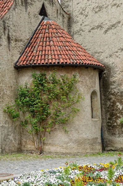 Güney Almanya, Lindau 'da tarihi bir binanın parçası.