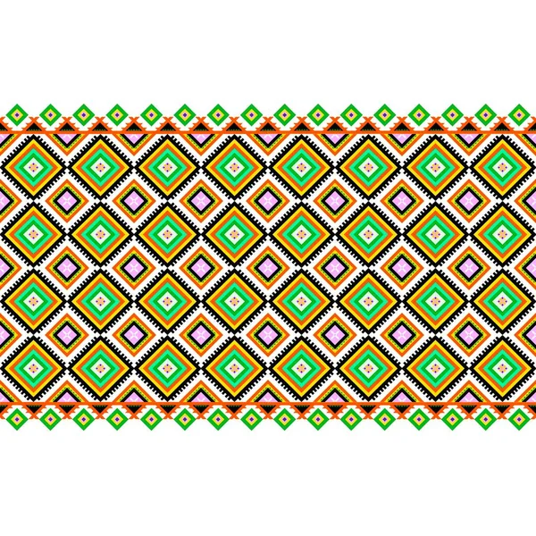 Diseño Abstracto Presenta Patrones Lineales Ornamento Étnico Textura Vectorial Tribal —  Fotos de Stock
