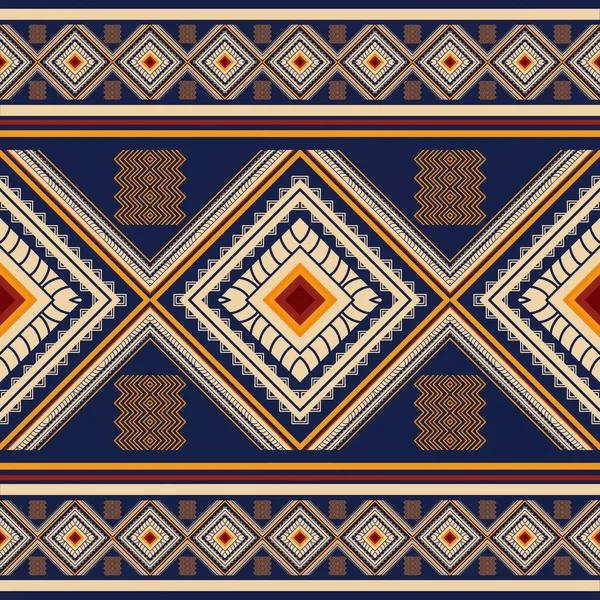 Etnische Vintage Retro Oosterse Geometrische Stijl Naadloos Patroon Abstracte Traditionele — Stockfoto