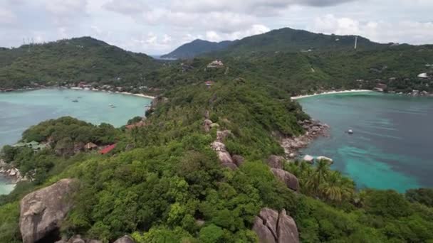 Images Drone John Suwan Point Vue Sur Koh Tao Avec — Video