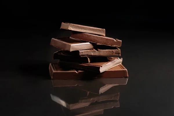배경을 초콜릿 — 스톡 사진