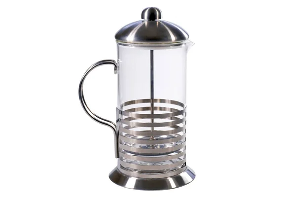 Teapot Isolated White Background Household Kitchen Appliances — Stock Photo, Image
