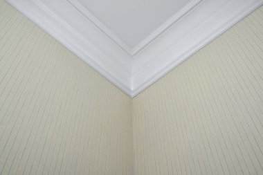 Kalıp iç, ayrıntılı olarak köşe tavan.