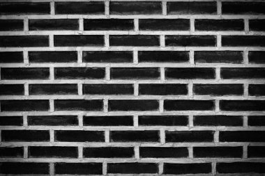 Yatay tuğla duvar. Tuğla arka planı.