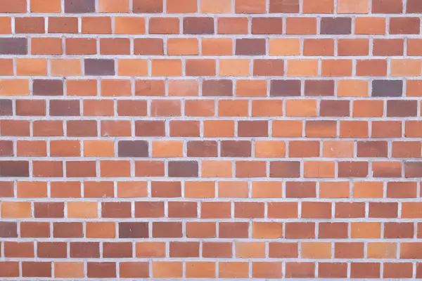 Color brick wall. Texture of a brick. wide panorama of masonry.