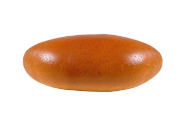 Beyaz arka planda izole edilmiş taze pişmiş pasta. Ev yapımı pişirme. Yakın plan..