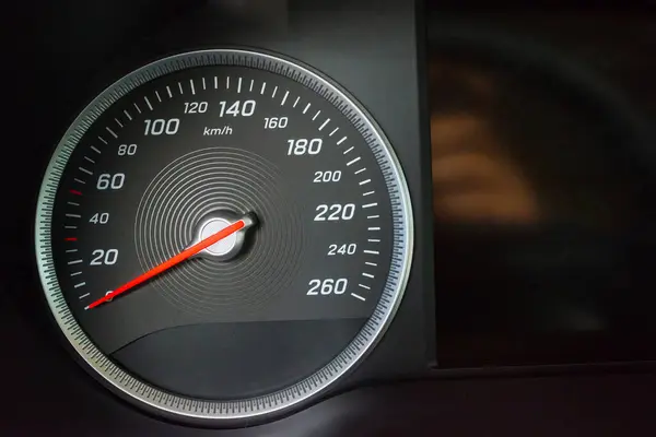Speedometer Closeup Car — Stock Photo, Image