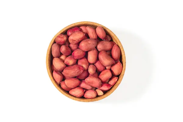 Mangkuk Kacang Mentah Pada Latar Belakang Putih Kacang Kering Tampilan Stok Lukisan  