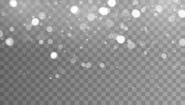 Bokeh Fond Avec Des Particules Paillettes Fond Brillant Étincelant — Image vectorielle
