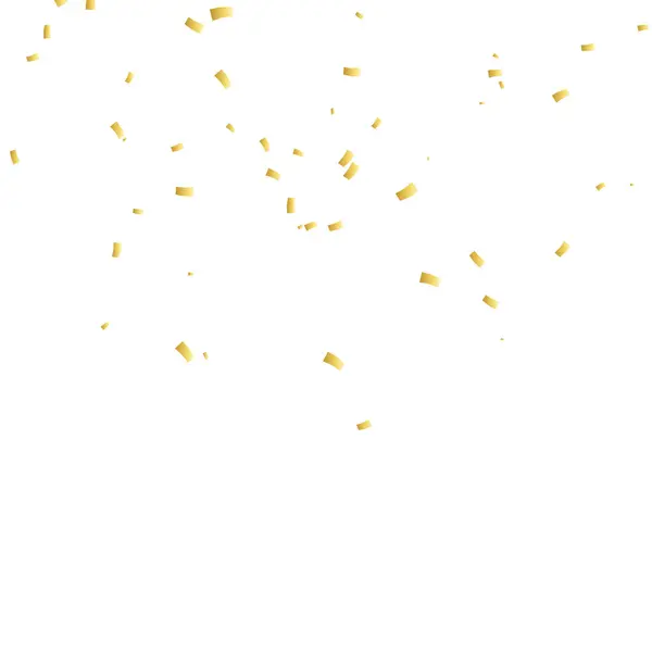 Chute Morceaux Confettis Fond Parti — Image vectorielle