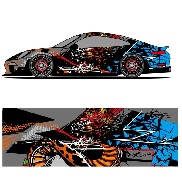 Yarış arabası giysisi çıkartmaları için tasarlanmış soyut yarış grafikleri, bu tasarım düzenlenebilir bir vektör.!