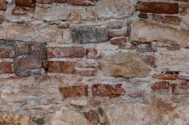 Eski bir binanın beton yüzeyi, arka plan.