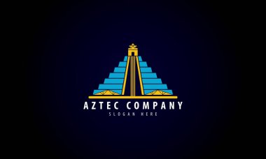 aztec ve Hindistan kültür logosu tasarımı