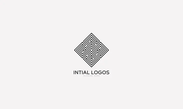 Letter Logo Template Illustration Design 약자이다 아이콘 템플릿 기업의 — 스톡 벡터