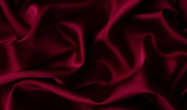 Güzel bordo ipekten soyutlama