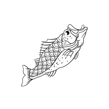 Sinek avlama vektör tasarımı çizelgesi etiketi