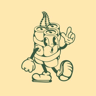 Dinamitin klasik karakter tasarımı