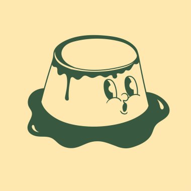 Pudingin klasik karakter tasarımı