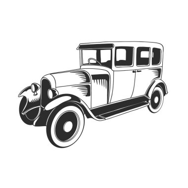 53 model klasik bir arabanın tasarımı.