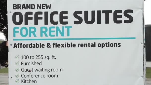 저렴하고 유연한 옵션을위한 새로운 사무실 스위트 100 155 대기실 회의실 — 비디오