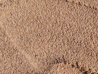 Plaj kum arka plan dokusu, üst görünüm, tatil ve tatil konsepti geçmişi.