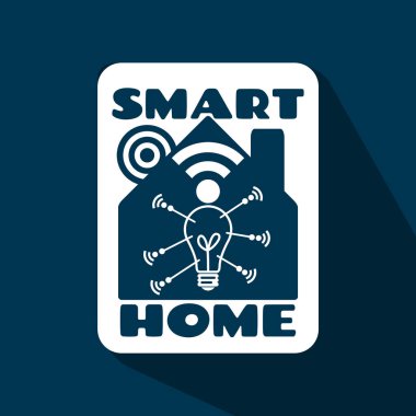 Akıllı Ev Günü 3 Kasım 'da kutlanacak. Ampullü bir evin ikonu bir devre ağı ve kablosuz ağ ile zekayı sembolize eder..