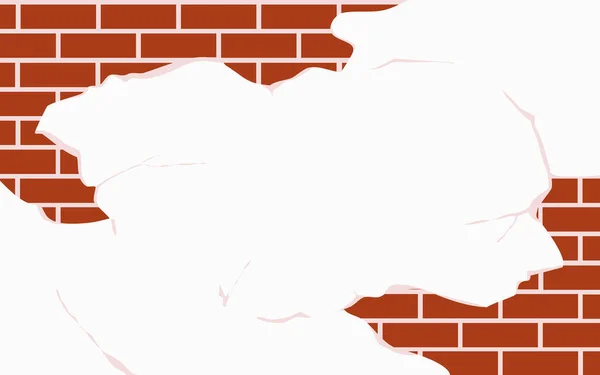 Абстрактный Фон Стены Красного Кирпича — стоковый вектор