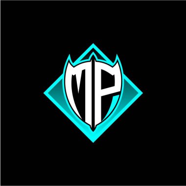 Siyah arka planda izole edilmiş tatlandırıcı olarak kare ile ilk kalkan logosu