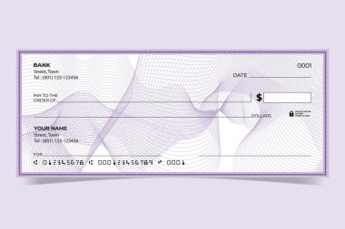Metin için mor renk dalgaları satır arkaplan boş boşluk denetimi
