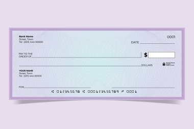 Şirket Finans Belgesi Güvenli Banka Denetimi Şablonu